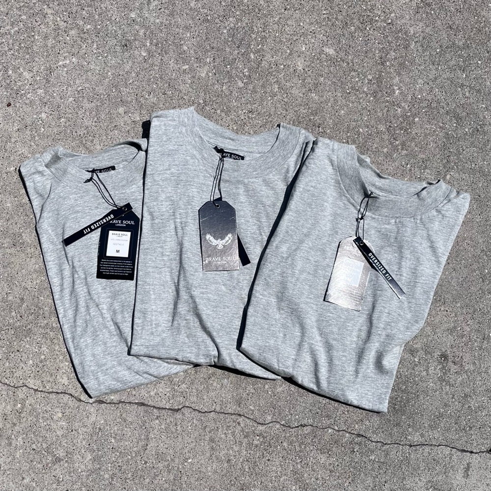 Brave Soul Oversizedd T-Shirt